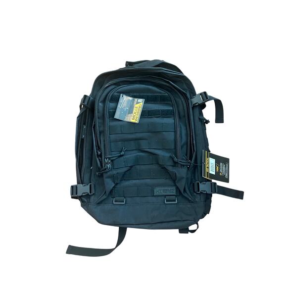 NWT Highland Tactical Rumble Black Backpack - Picture 1 of 9